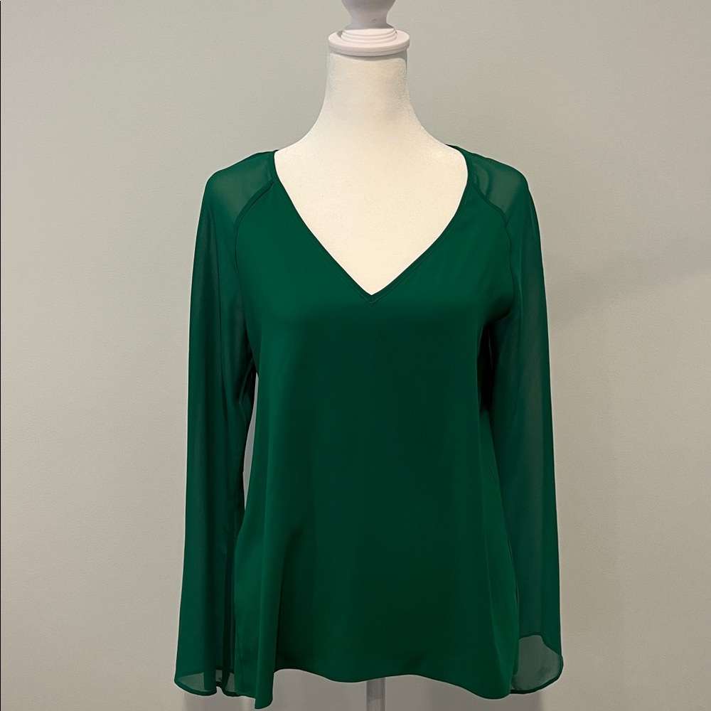 Green Women's Top medium